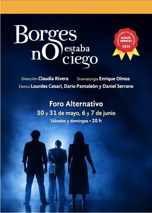 BORGES NO ESTABA CIEGO