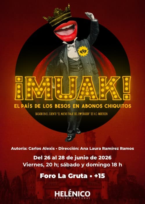 ¡MUAK! El país de los besos en abonos chiquitos