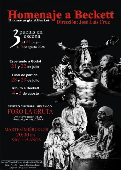HOMENAJE A BECKETT, ESPERANDO A GODOT